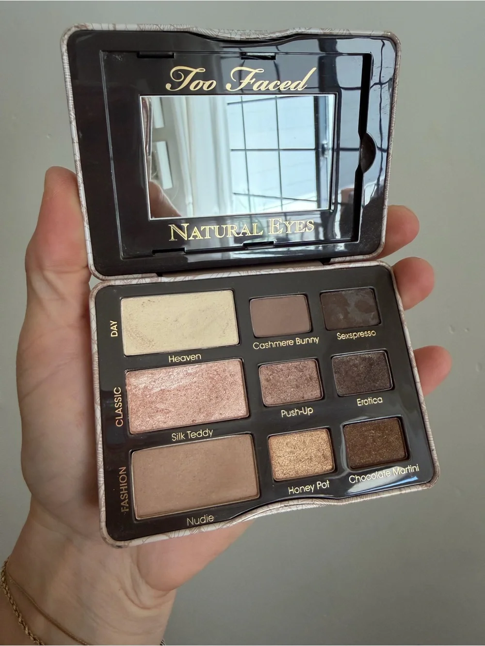Original Too Faced Natural Eyes Neutral Eyeshadow Palette RARE lightly used